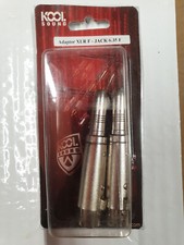 Kool sound lot de 2 adaptateur XLR Femelle vers Jack 6.35 Femelle