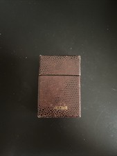 Jeu De Cartes Acova Boite En Cuir Rare Très Bon État