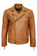 Manteau homme 100 % cuir de
