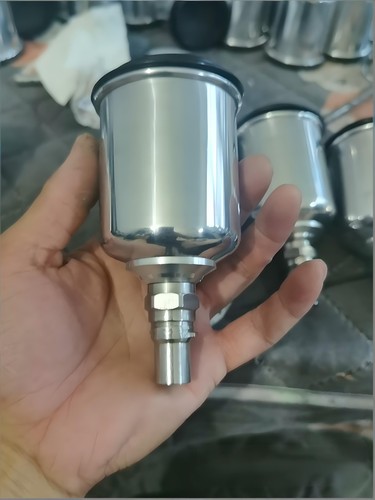 Aluminum gravity spray gun - aluminum,