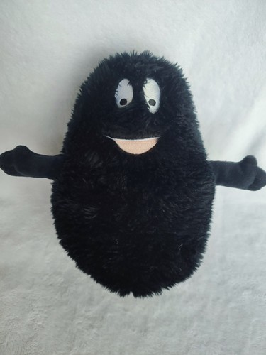 Peluche doudou barbapapa - barbapapa, noir