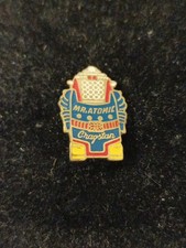 Rare Pin's Broche Mr Atomic Cragstan Blue 