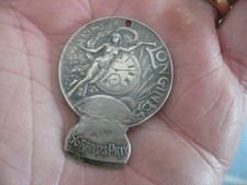 Ouvre montre à Gousset art nouveaux métal argenté signé Holy FS LONGINES RARE!!!