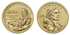 USA 1 Dollar Native American -