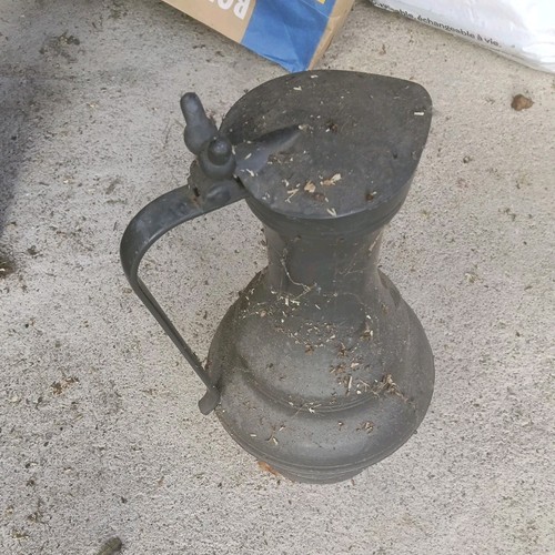 Cafetière ancienne métal - ancienne, en