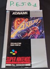 Notice Nintendo SNES - Axelay - FRG - Bon État