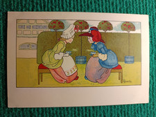 CPA - ILLUSTRATEUR M. SOWERBY - FILLE PRENANT LE THÉ - DONDORF N° 168