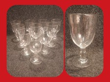 10 Anciens Verres Soufflés