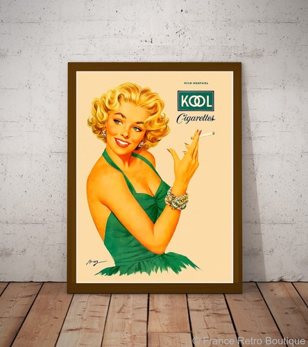 Affiche publicitaire vintage