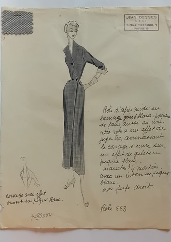 Dessin mode maison jean desses - mode,