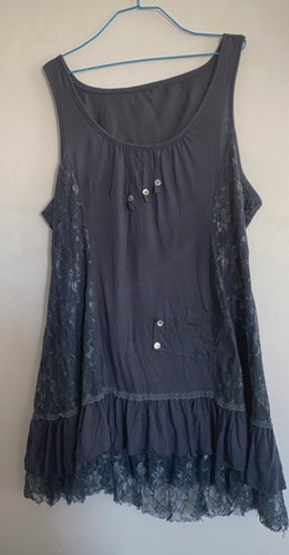 Tunique bohème gris - tunique,
