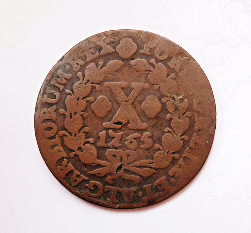 Portugal reis 1765 - 10,