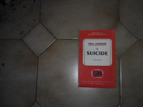 Emile durkheim suicide 2e - durkheim., suicide.