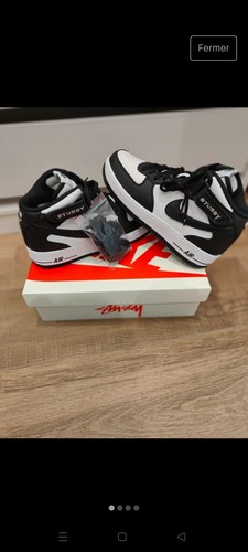 Nike stüssy noir blanc - nike, noir/blanc