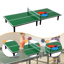 Mini table de , jeu de tennis de table avec filet, portable et détachable,