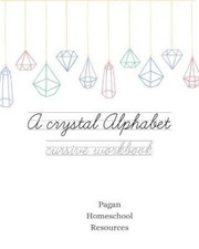 A crystal alphabet: A cursive