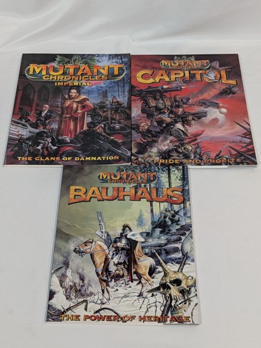 Mutant chronicles book lot 3 - lot,