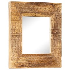 Bois de Manguier Solide Miroir