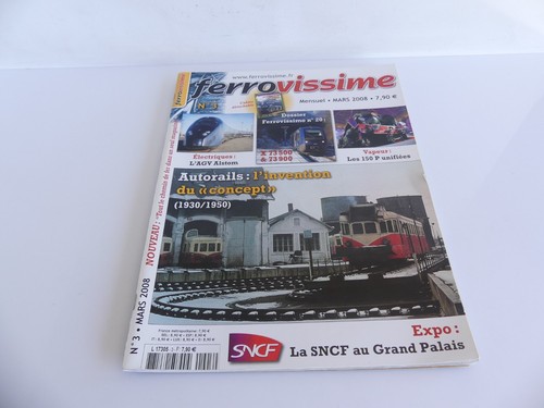 Magazine revue ferrovissime - magazine,