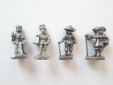 4 Rois de France (St Louis, Henri IV, Louis XIII, Louis XIV) Starlux pour Atlas