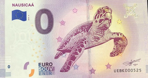 Billet zero euro souvenir - billet,
