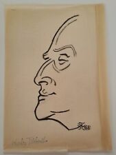 TOURTE Suzanne. Charles Thébault.1963-DESSIN