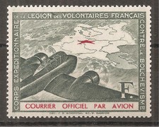 LVF 2 (1941) Légion des Volontaires français N* (cote 25e) (9936)