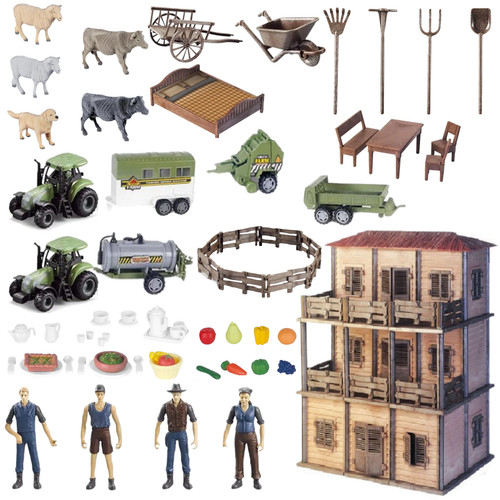 Grand ensemble ferme deux - ferme,
