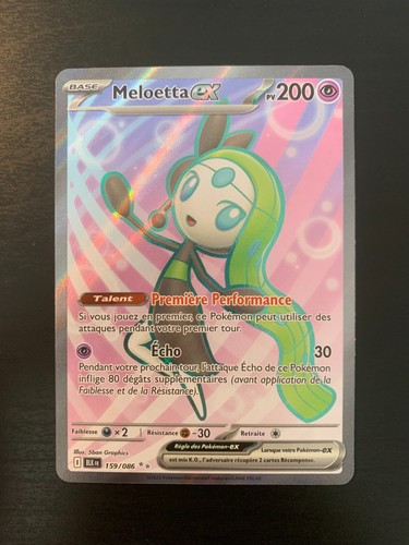 Carte pokémon meloetta - pokémon,