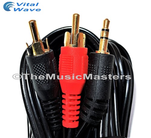 12ft 5mm stereo male - (1/8"),
