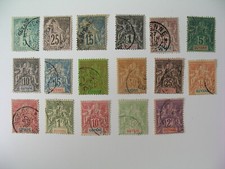 Lot timbre ancien Guadeloupe