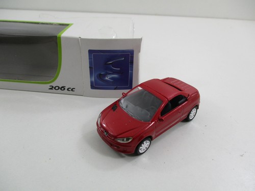 Peugeot 206 rouge - cc,