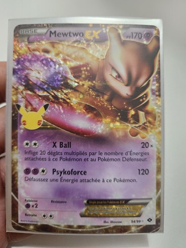 Mewtwo 99 celebrations - ex,