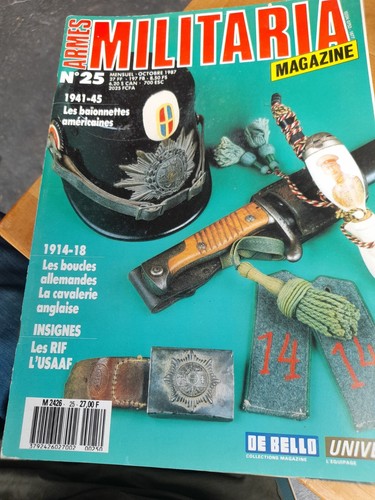 Armes militaria magazine - no, 25