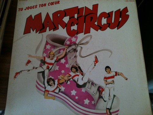 Vinyle 33t martin circus tu - martin,