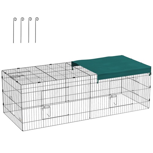 Pawhut enclos pour - pour, petits