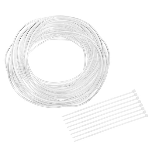 Tuyau pvc souple avec attaches - tuyau,