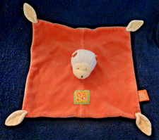 AP/ DOUDOU PLAT MOULIN ROTY LES LOUSTICS  SINGE  ORANGE JAUNE  TBE