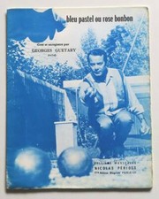 Partition vintage sheet music
