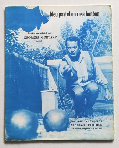 Partition vintage sheet - , music