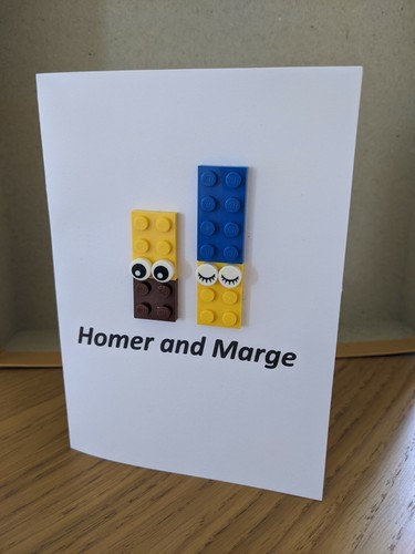 Lego home marge - lego, simpson