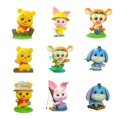 Disney cosbi mini figurines - disney,