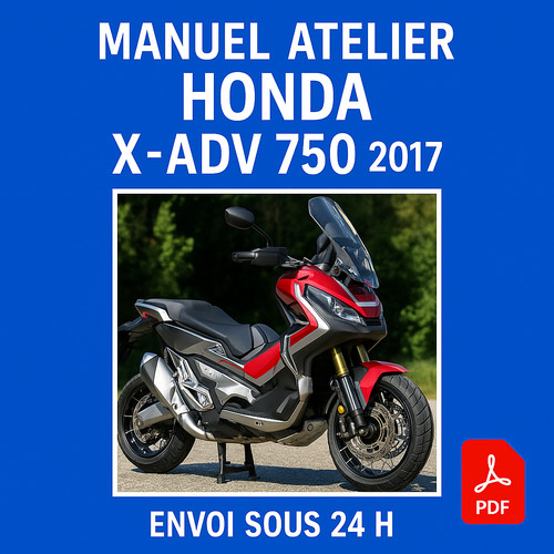 Manuel atelier honda adv 750 - x-adv,