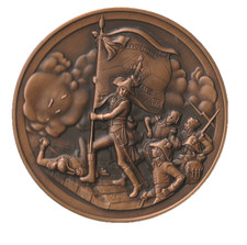 France, Médaille, Napoléon Ier, Bataille du Pont d'Arcole, 1991, Bronze, SUP