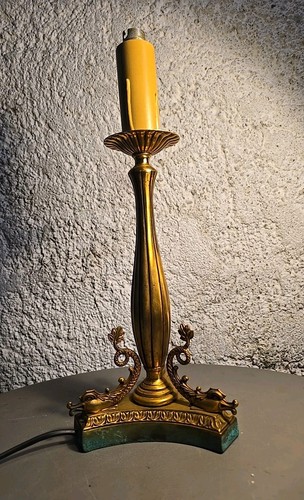 Ancienne lampe colonne - colonne, en