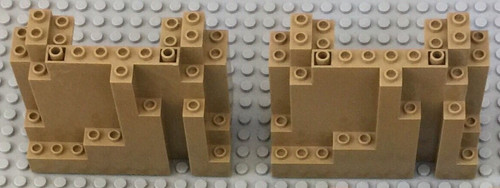 Rocher lego ninjago dark - lego, tan