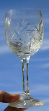 Verre à vin en cristal de Lorraine  Haut. 16,8 cm - Diam buvant. 6,3 cm