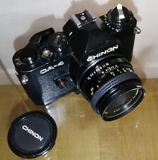 appareil photo argentique Chinon CA-4 + objectif Auto Chinon 1.9/50mm