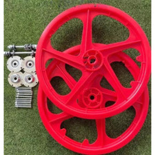Jeu de moyeux de roue BMX