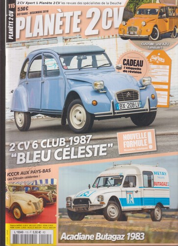 Planete 2cv 115 - n°115, azu